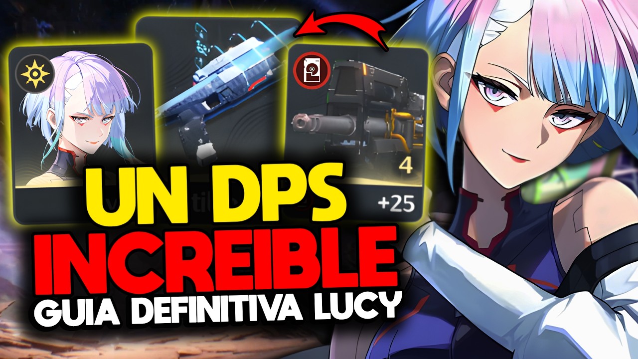 INCREDIBLE DAMAGE! The BEST Lucy Guide [Rotation, Equipment, Echoes, and Weapons] Wuthering Waves