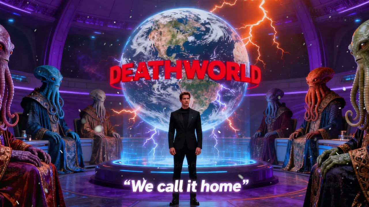 No Species Can Live on a Deathworld!” | Human Replied  “We Call It Home ”   HFY Sci Fi Story