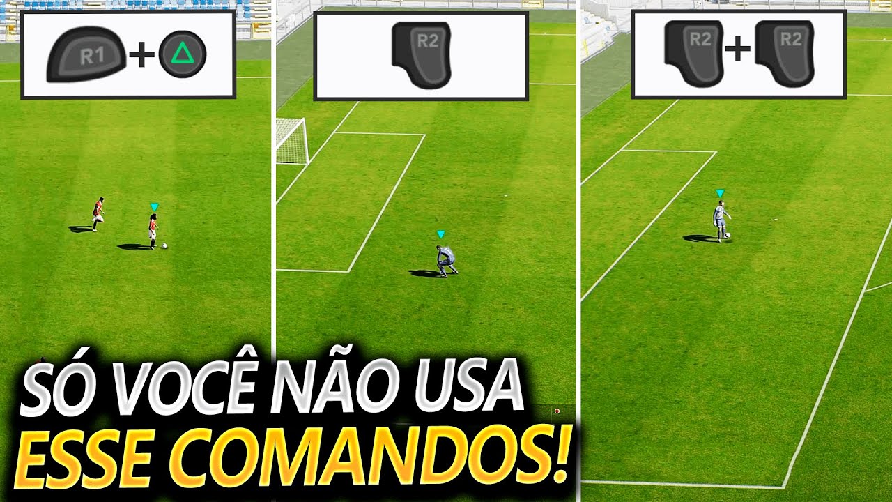 💥VOCÊ NÃO SABIA DESSES COMANDOS NO E-FOOTBALL 2024 | MELHORES COMANDFOS E-FOOTBALL 2024
