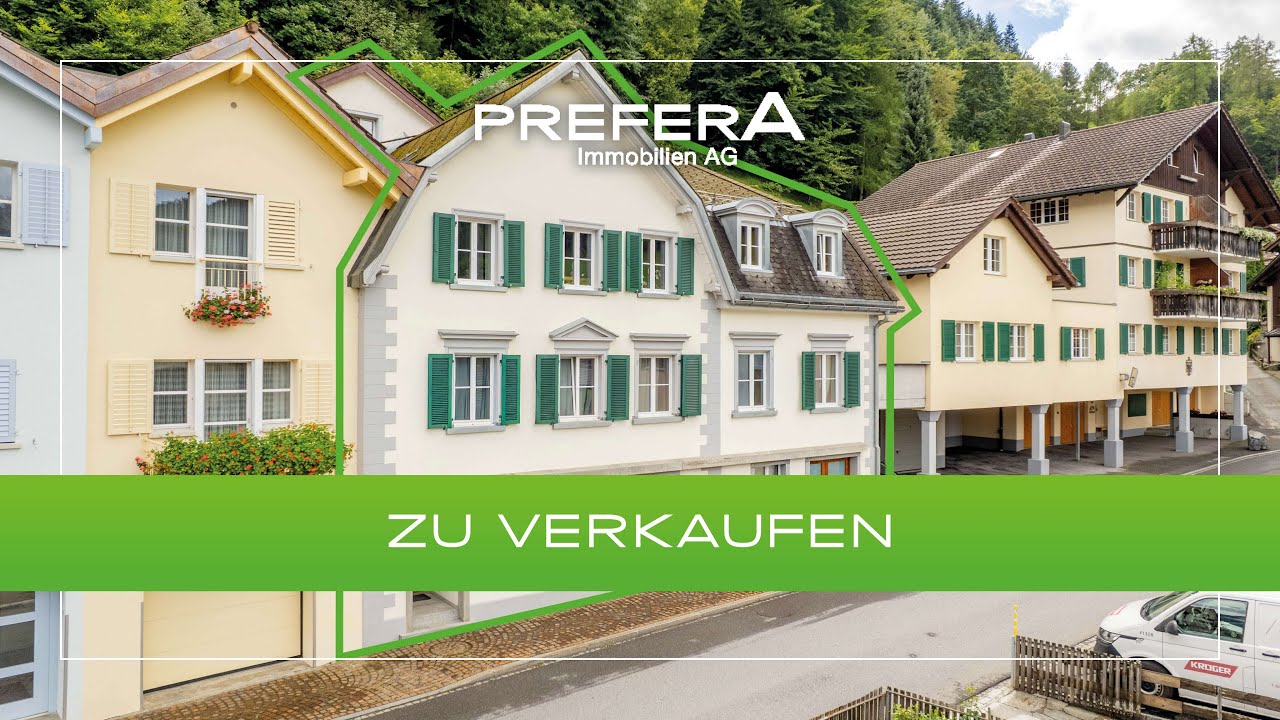 Pfäfers: Vollvermietetes Mehrfamilienhaus-Bijou