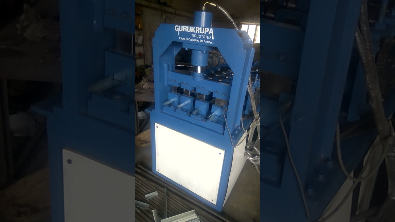 Pop Wall Angle Machine - Pop Intersection - Perimeter Section Roll Forming Machine