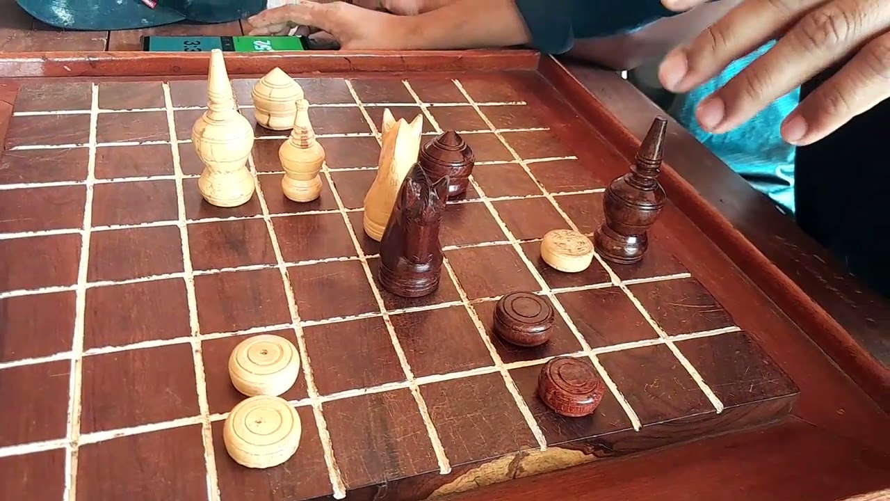 The US oppresses Russia.#khmerchess #chess #oukchaktrang #funny 