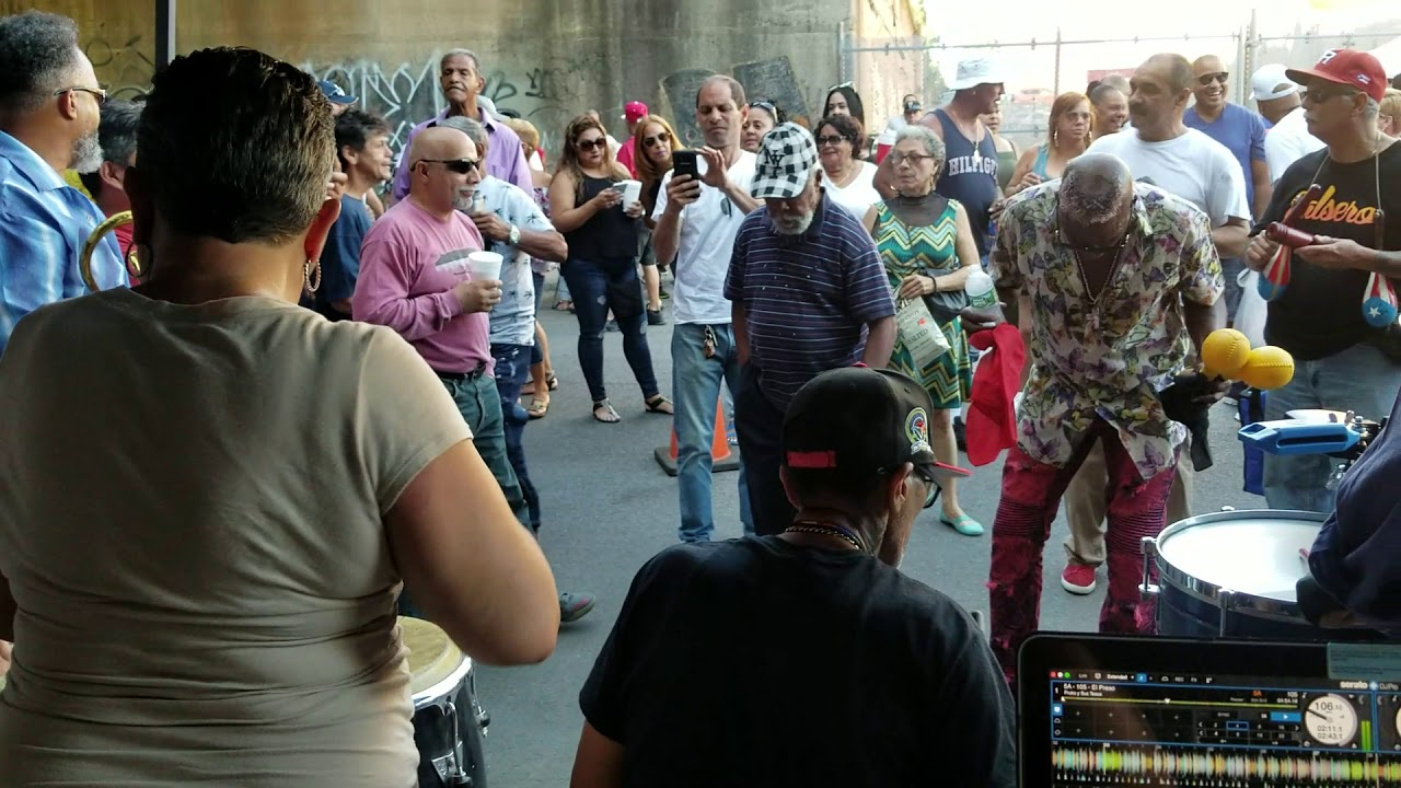 Salsa Dancing En El Polvorin , Bronx , N.Y. 7/7/18