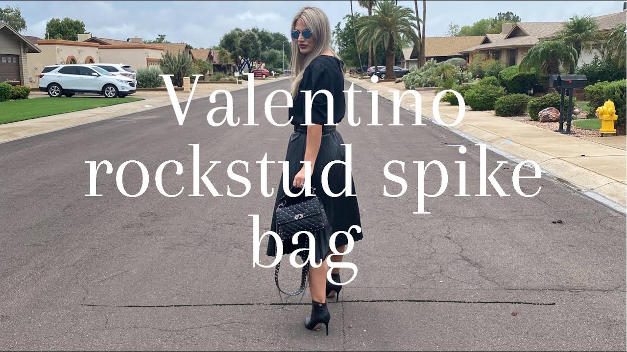 Valentino Rock Stud Spike bag- First Impression-What fits?