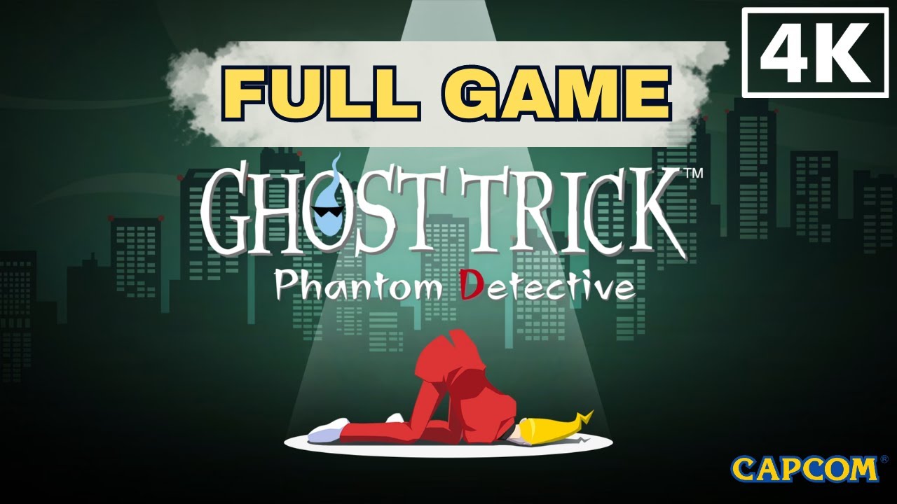 Ghost Trick: Phantom Detective Remaster FULL GAME English 4K 60FPS