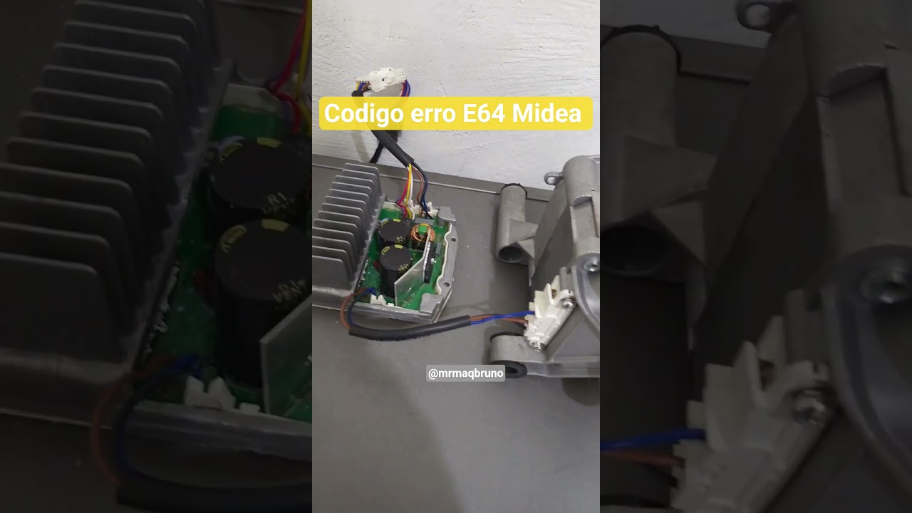 Lava e seca Midea erro E64 ✔️ 📲 2798141-9102 