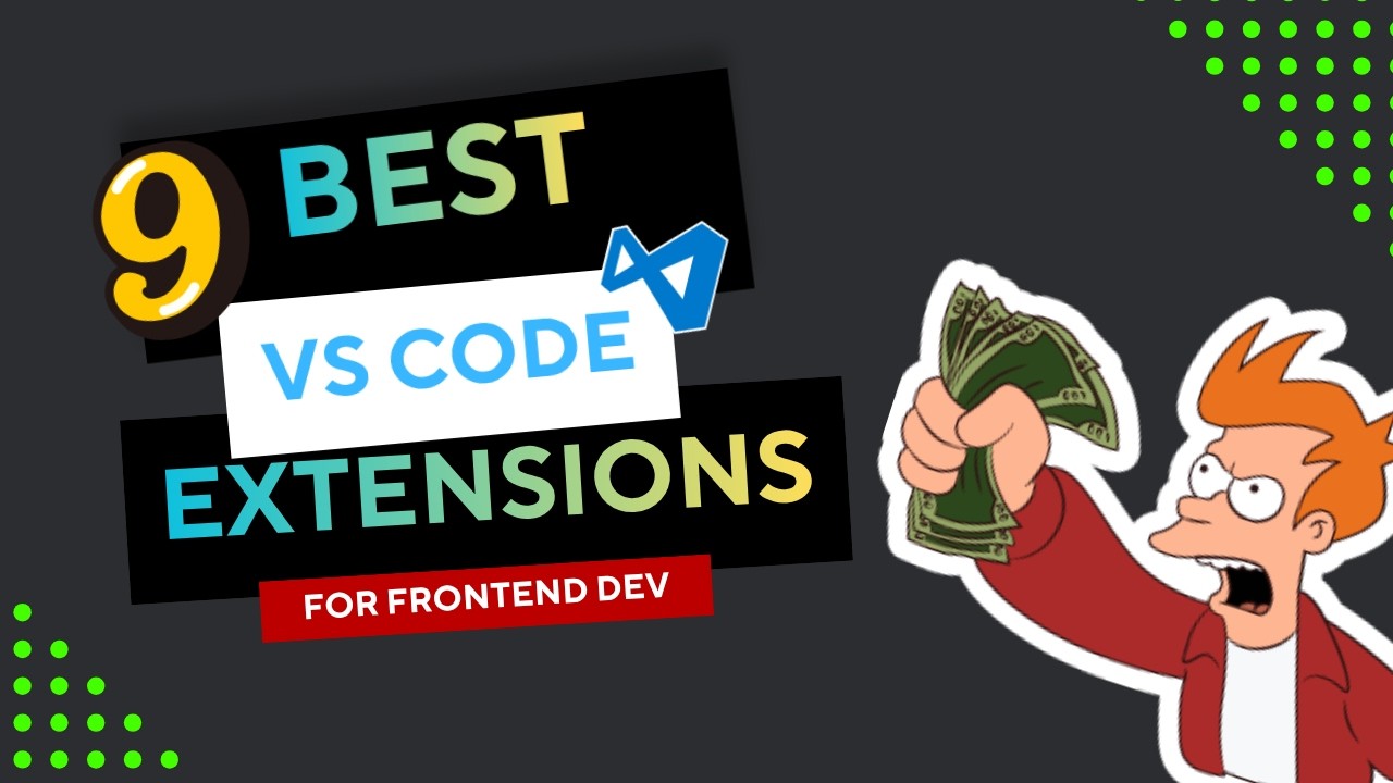 VS Code Extensions That Will Improve Your Frontend Workflow