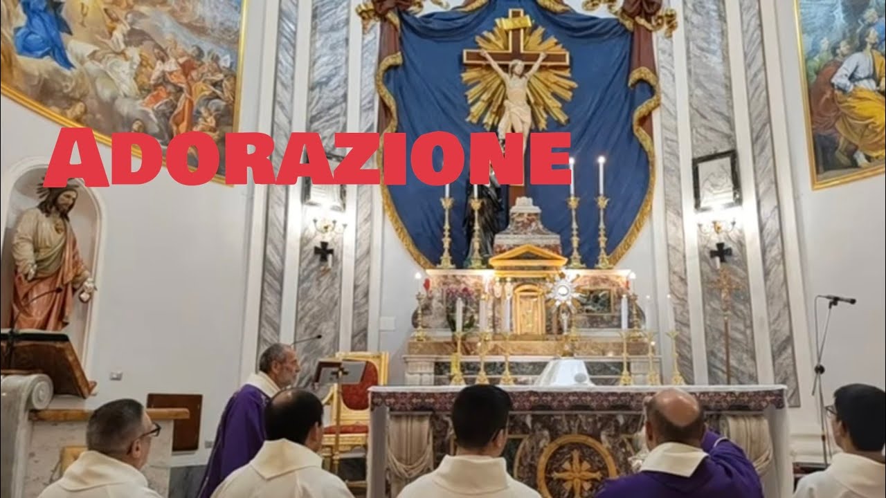 Diretta Santa Messa e Adorazione Eucaristica ore 18:30 giovedì 5 marzo 2026 Belmonte Mezzagno.