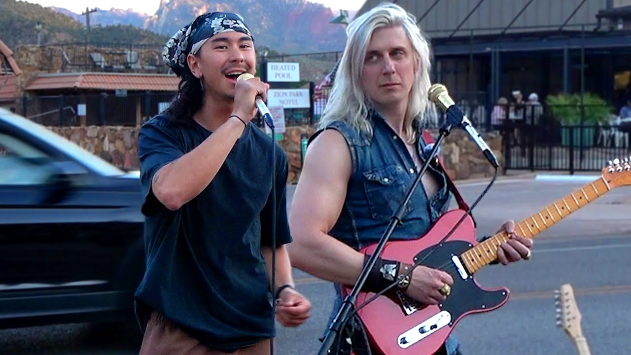When Someone Requests Free Bird and This Singer Shocks The Street 