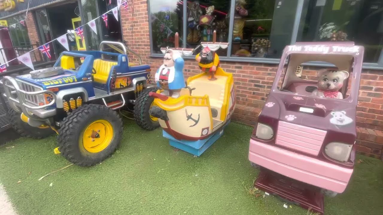RG Mitchell Captain Pugwash Kiddie Ride