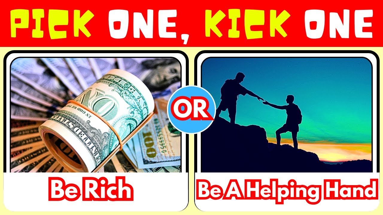 Pick One, Kick One || Luxury Edition💎 || #quiz #viral #pickonekickonequiz #challenge #luxuryedition