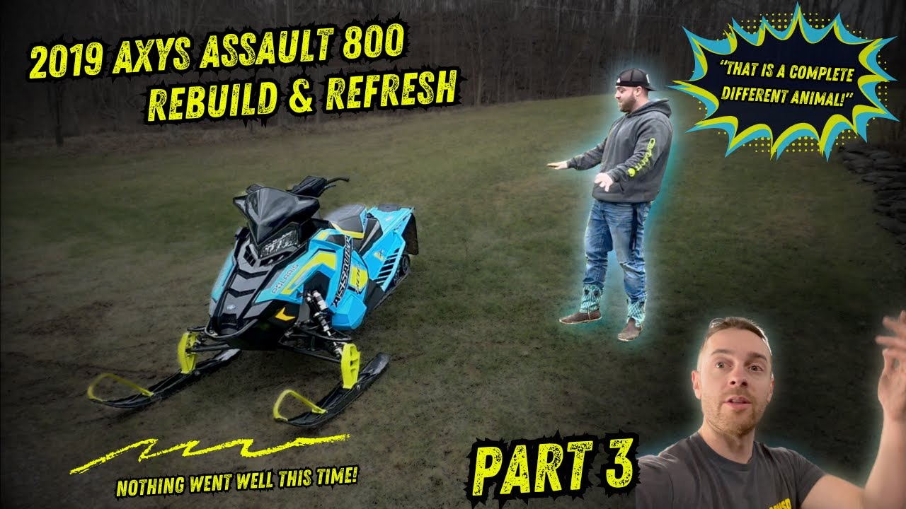 800 Axys Assault Part 3 She's ready to rip! This thing fought me all the way to the end! TPS voltage