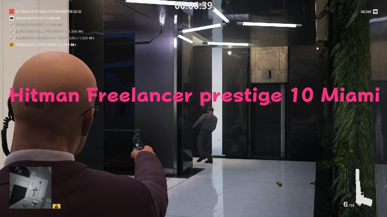 HITMAN Freelancer prestige 10 Miami