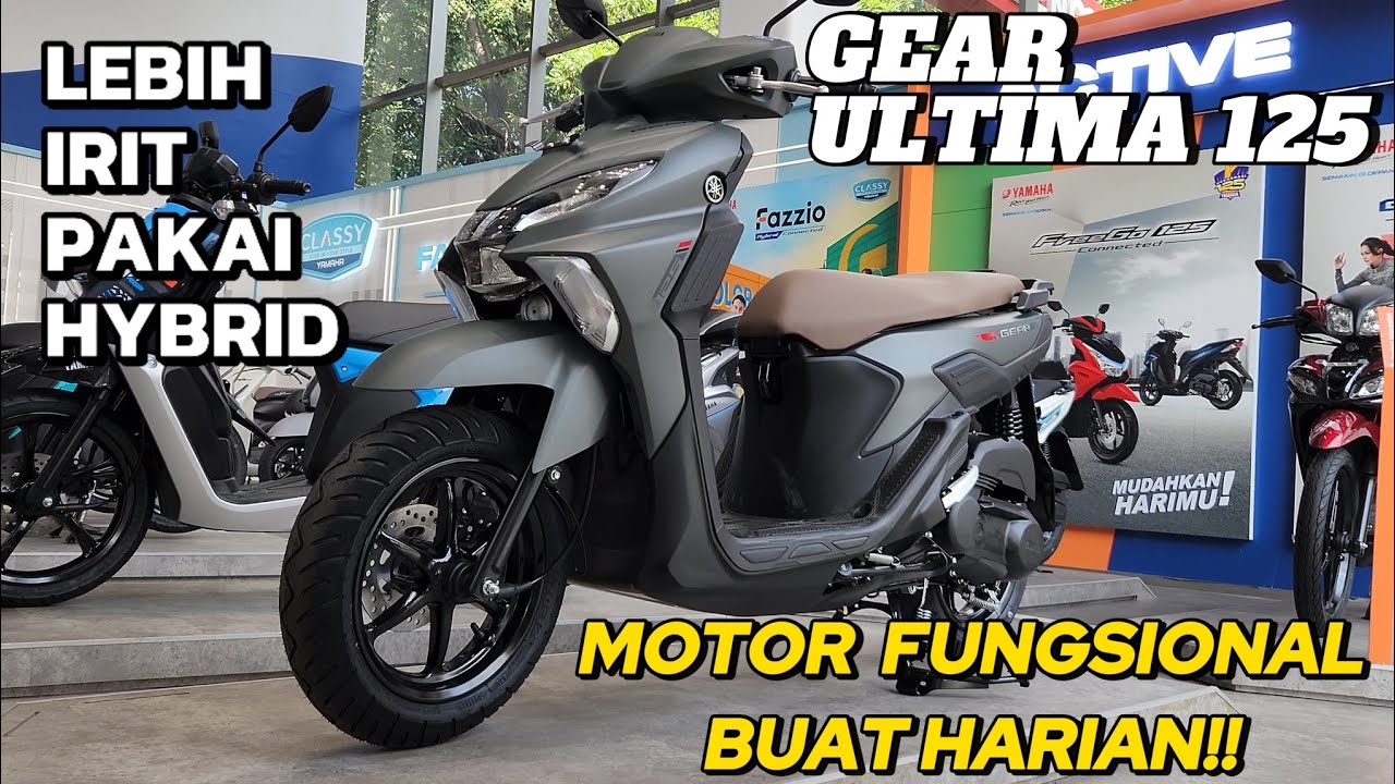 [REVIEW MOTOR] Yamaha Gear Ultima 125 Hybrid S | First Impression
