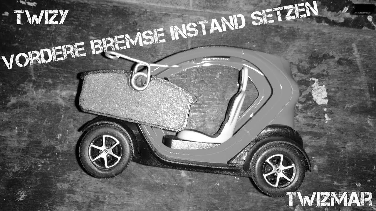 Twizy - vordere Bremse instand setzen