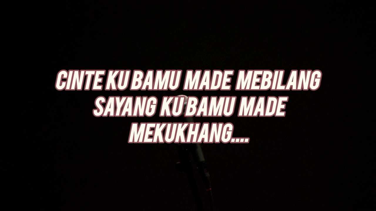 karaoke Mebelah bagi p selian (lagu alas)