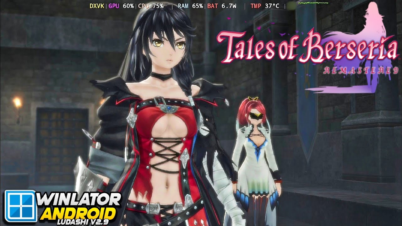 Tales Of Berseria Remastered on Android Winlator Ludashi v2.9 Gameplay Test | Snapdragon 8s Gen 3 