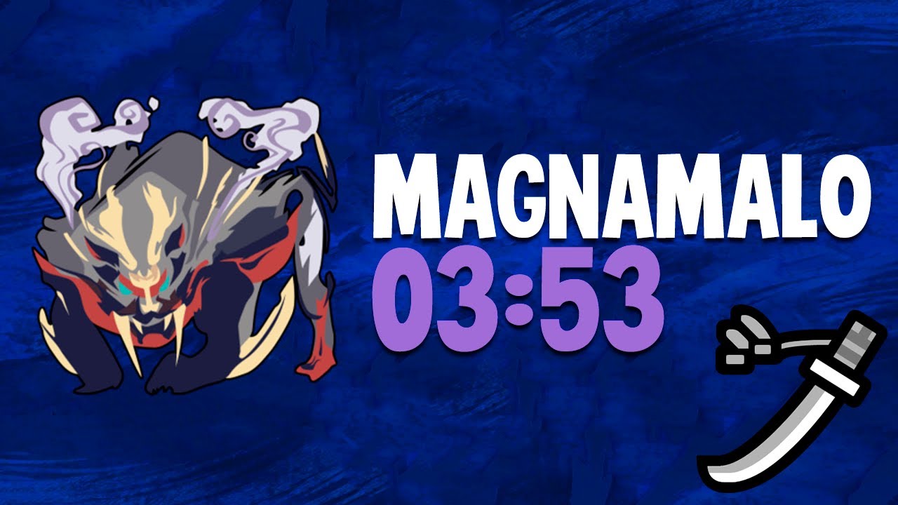 Magnamalo - Solo - 03'53 (Long Sword) | MH Rise