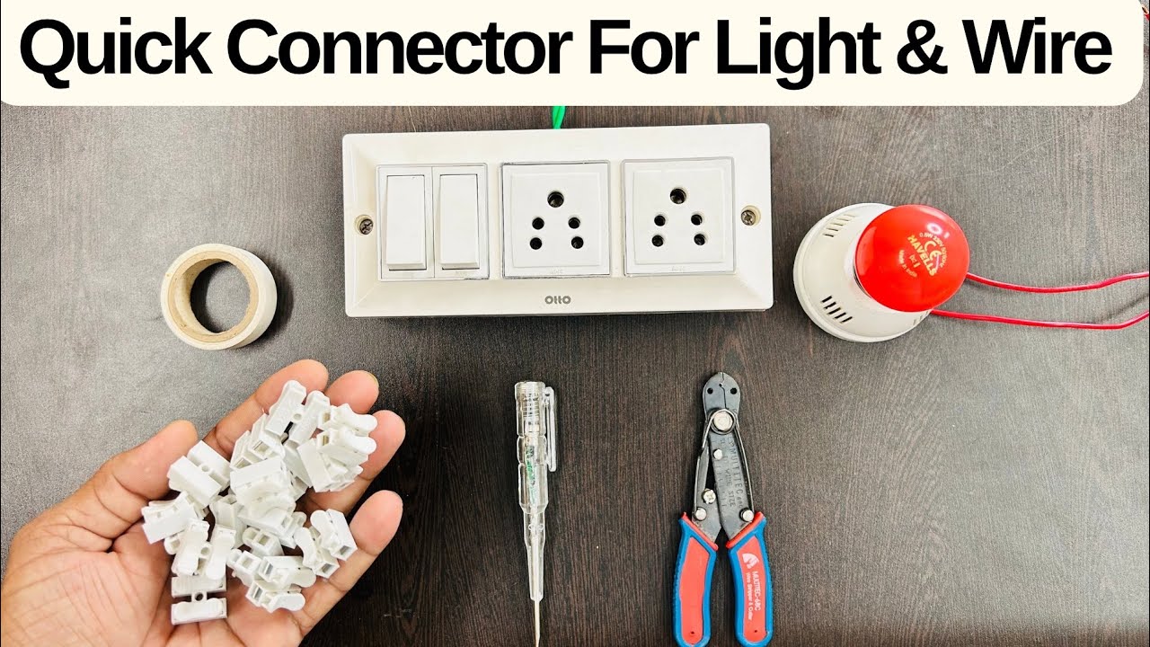 Best Wire & Diwali Light Connectors ￼|| Quick Wire Connection Connector || Light & Wire Connector ￼