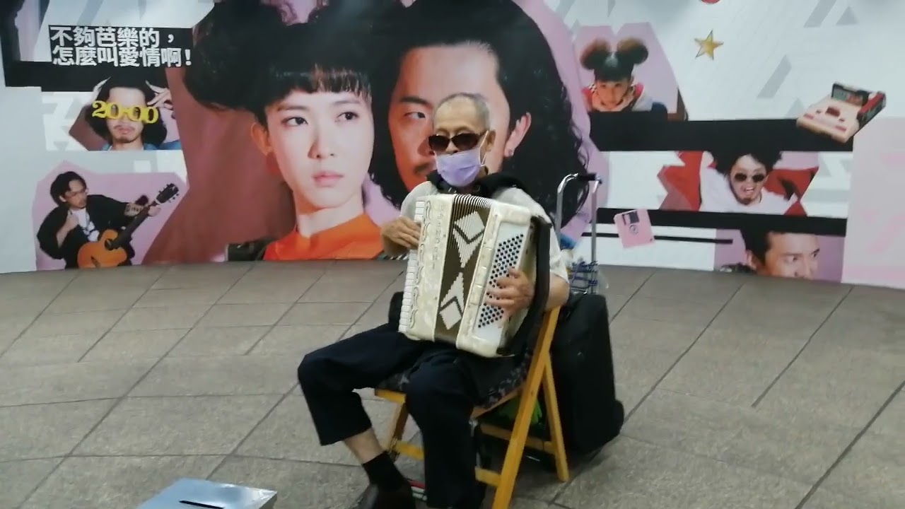 TALENTED TAIWANESE PLAYING  GREAT MUSIC WITH HIS AMAZING INSTRUMENT  MRT STATION | JimTravel