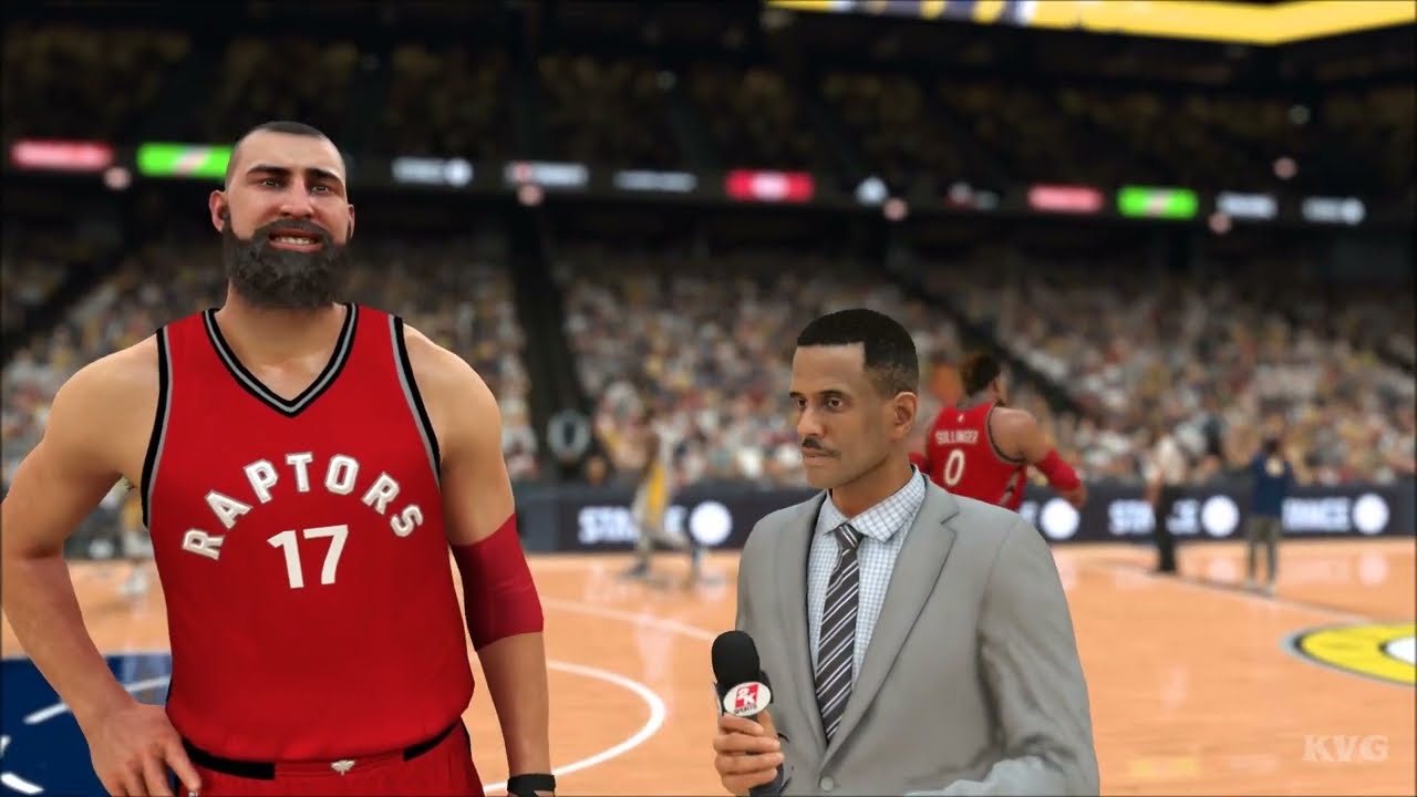 NBA 2K17 - Toronto Raptors vs Indiana Pacers | Gameplay (PC HD) [1080p60FPS]