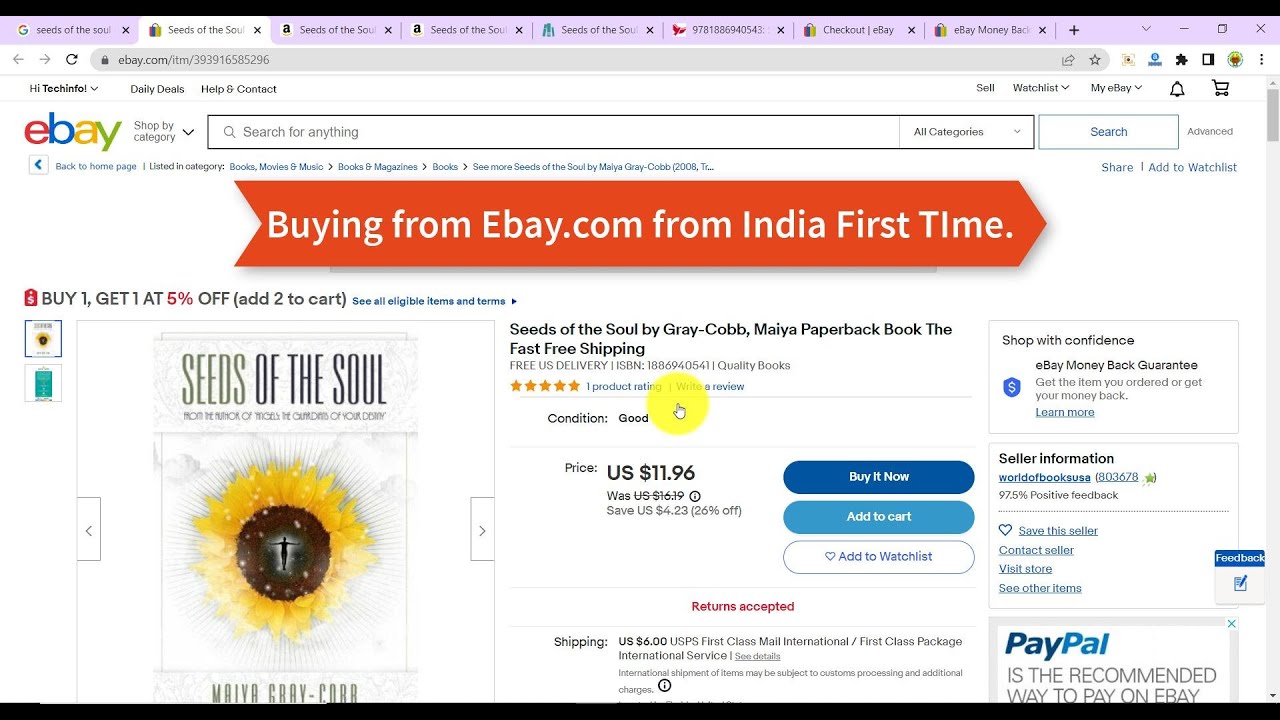 Buying from EBAY