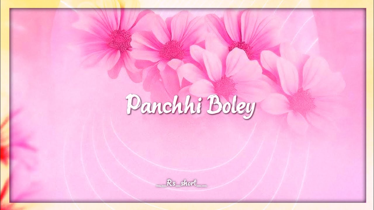 Panchhi Boley || M.M. Keeravani || Palak Muchhal || Manoj Muntashir ||  M.M. Keeravani 