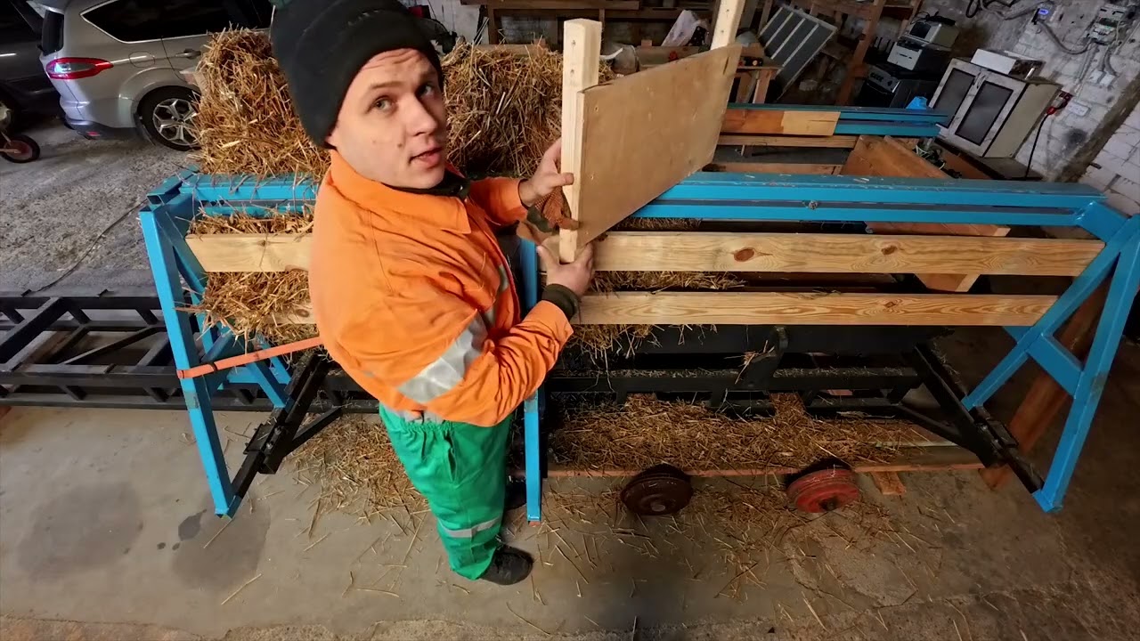 Straw Panel Production. Step by Step. Tricks & Tips