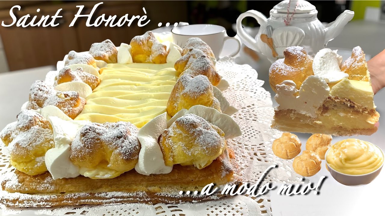 SAINT HONORIt is easy my way 🍰 быстрый и легкий упрощенный рецепт от всех за столом
