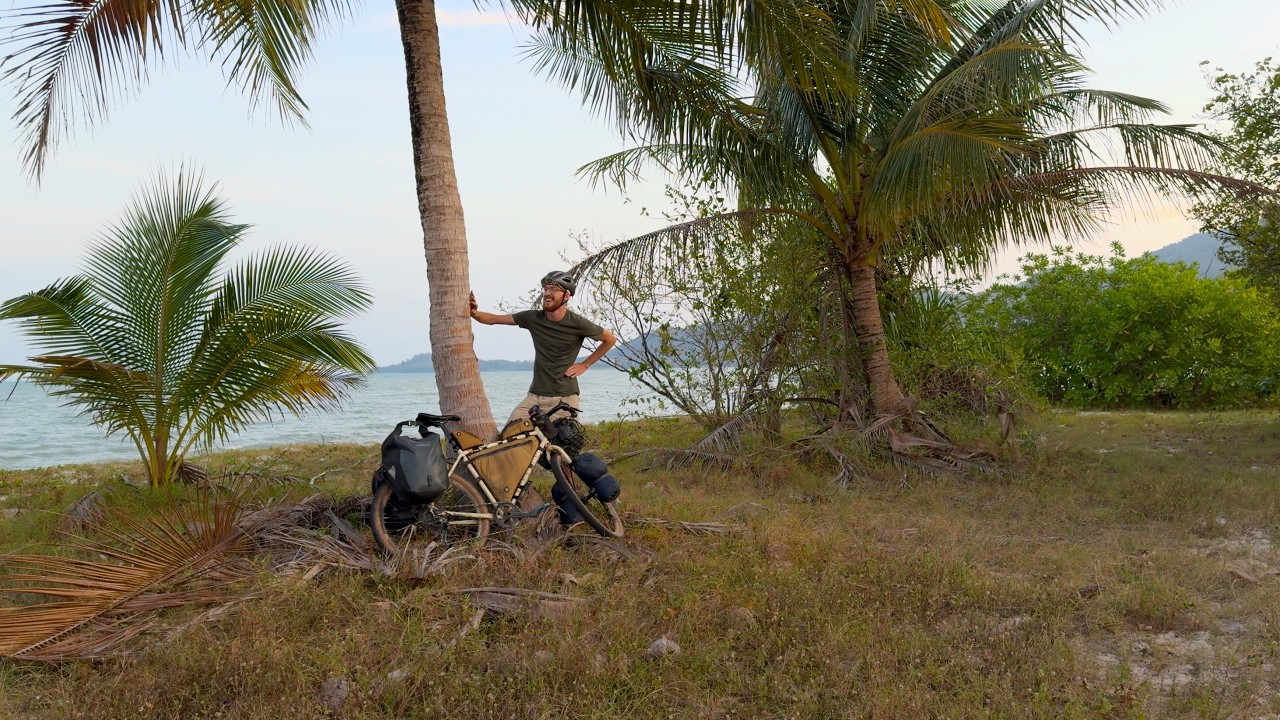 В поисках рая: пляжный кемпинг на удаленном острове Ко Яо Яй (SEA Bikepacking, часть 9)