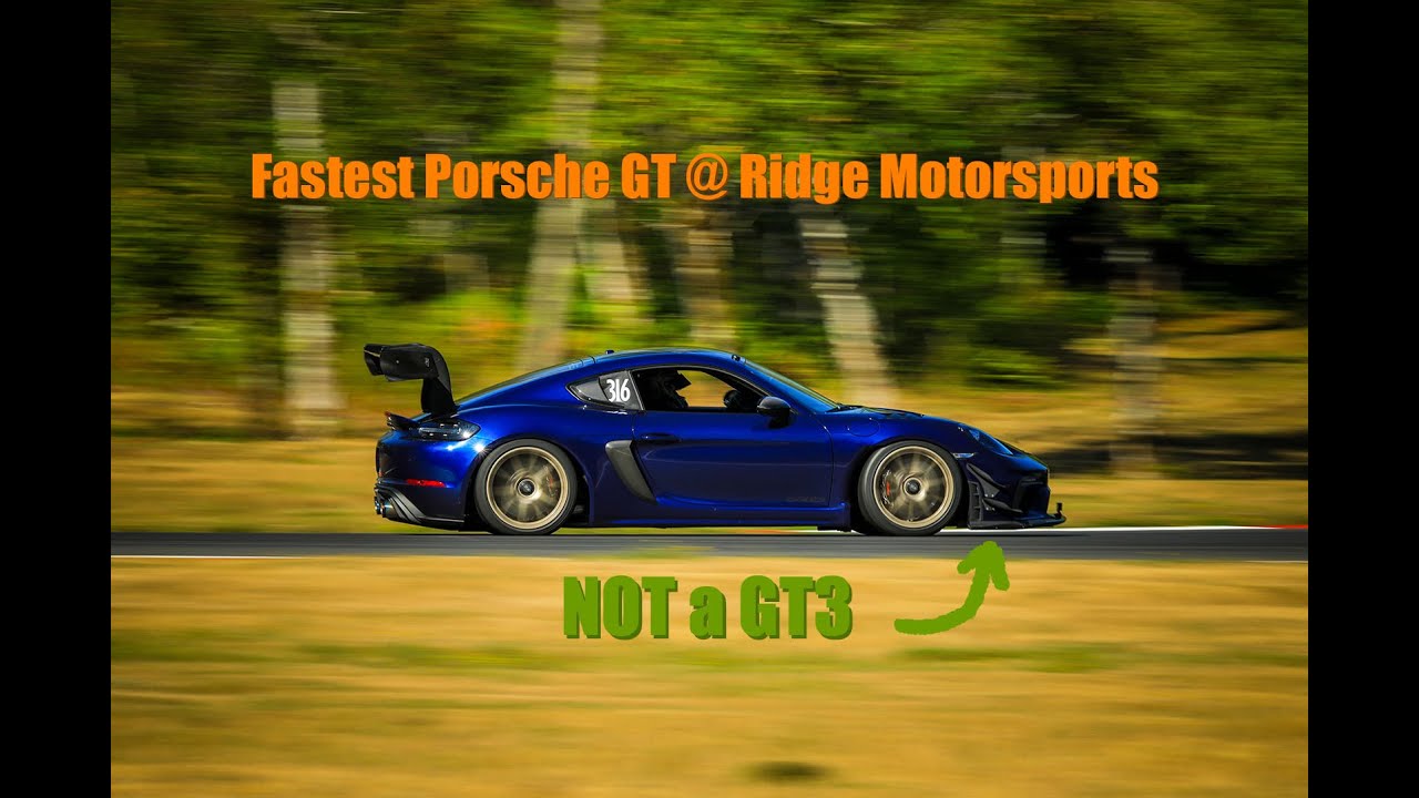 Dundon GT4 RS - Fastest recorded lap in a Porsche GT