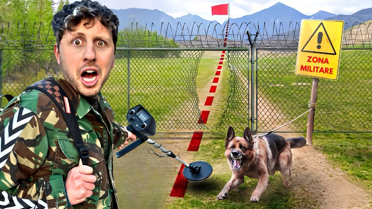 Esploro una BASE MILITARE ABBANDONATA con un METAL DETECTOR e TROVO...