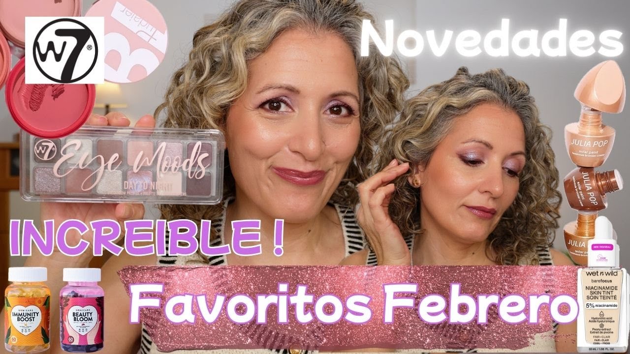 NOVEDADES Maquillaje W7 ✨ Favoritos Mes de Febrero ❤️ Mini AD GOMICARE