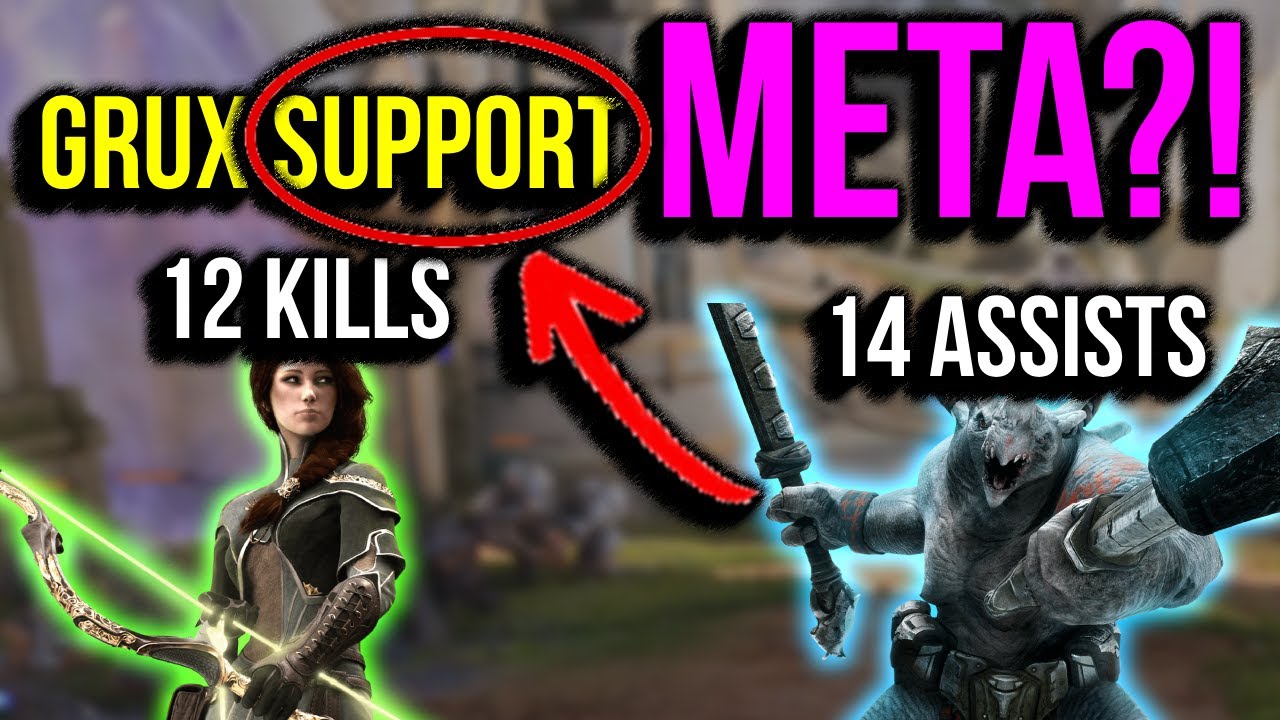 GRUX SUPPORT?! AND IT ACTUALLY WORKED! | Predecessor