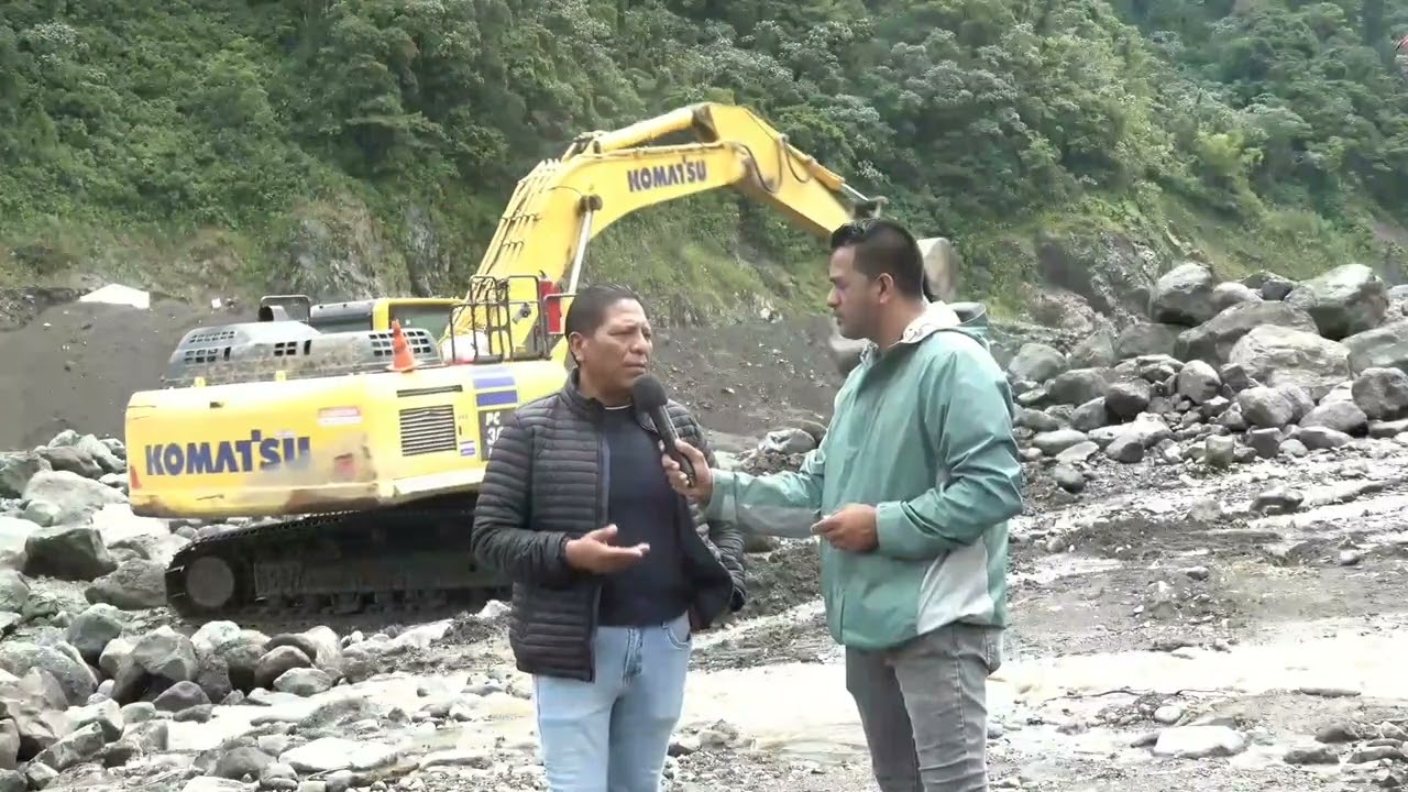 ÉXITO EN PRUEBAS DE VEHICULOS EN LA VÍA DEL  SOCAVÓN DEL RÍO LOCO.