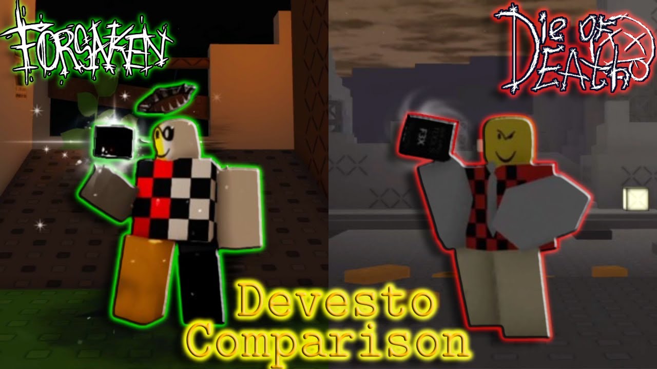 Forsaken Devesto & Die Of Death Devesto Skin Comparison | Forsaken
