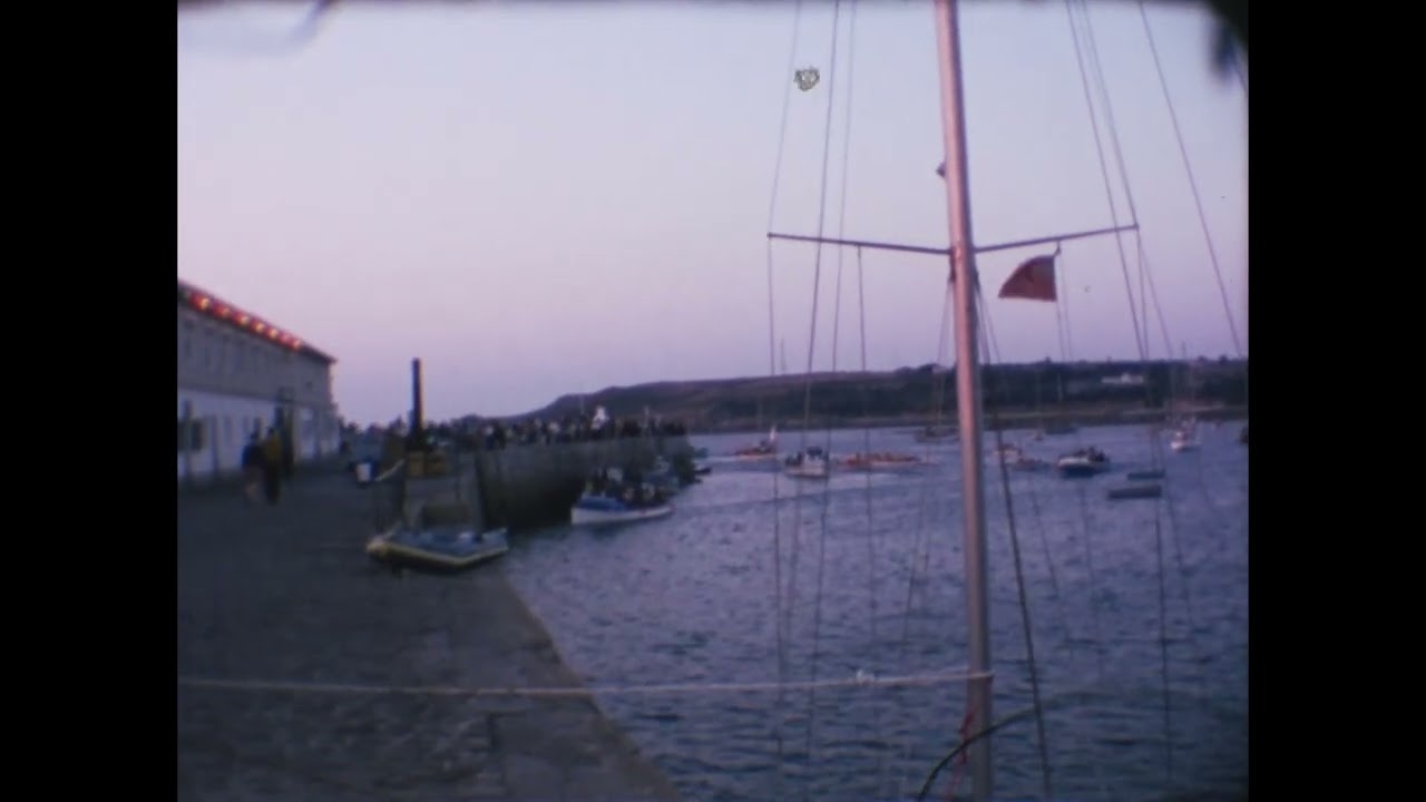 1970s Gig Race, St Mary's Quay Footage.