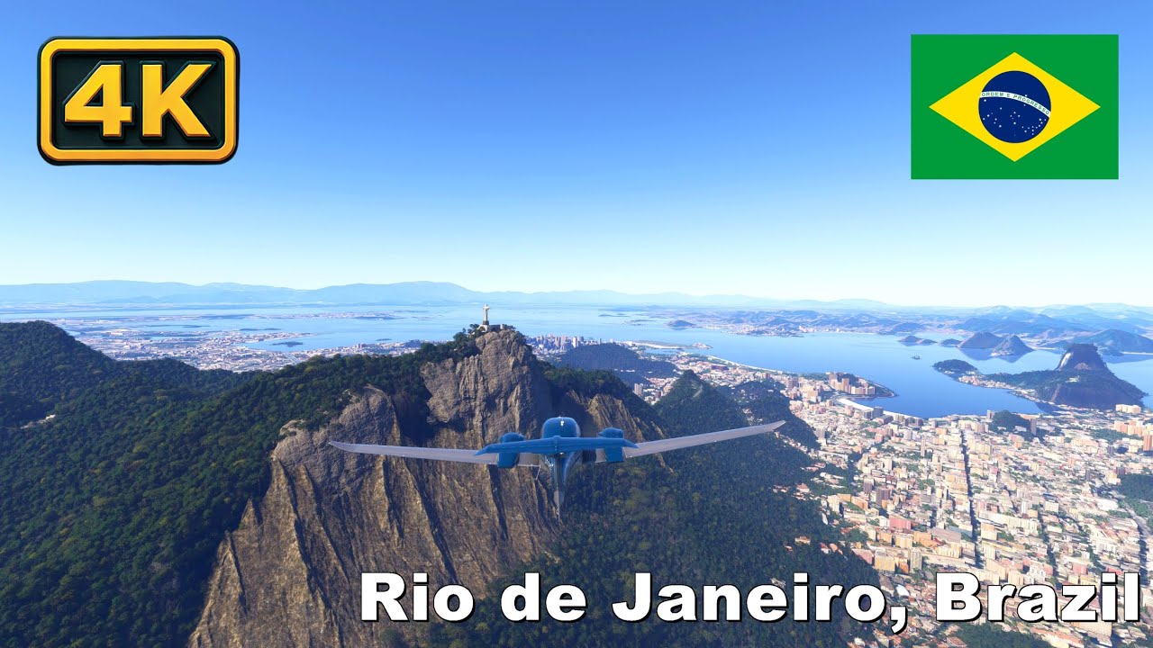 Microsoft Flight Simulator 2024 – Rio de Janeiro [4K 60FPS | Ultra HD]