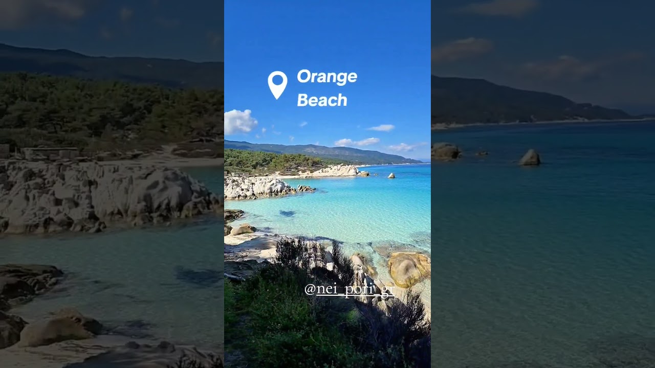 The Top 3 Most Beautiful Beaches On Sithonia. #halkidiki #visitgreece #wow #summervibes #travel
