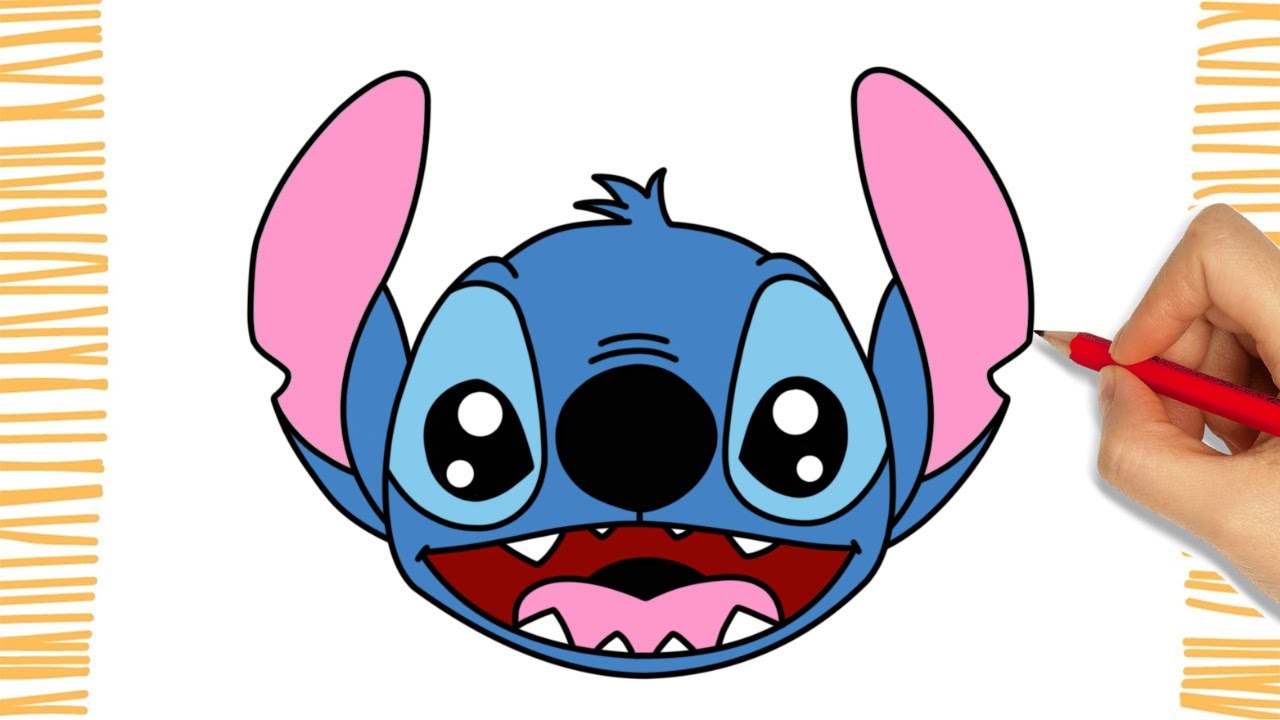 How to Draw STITCH HEAD I Easy