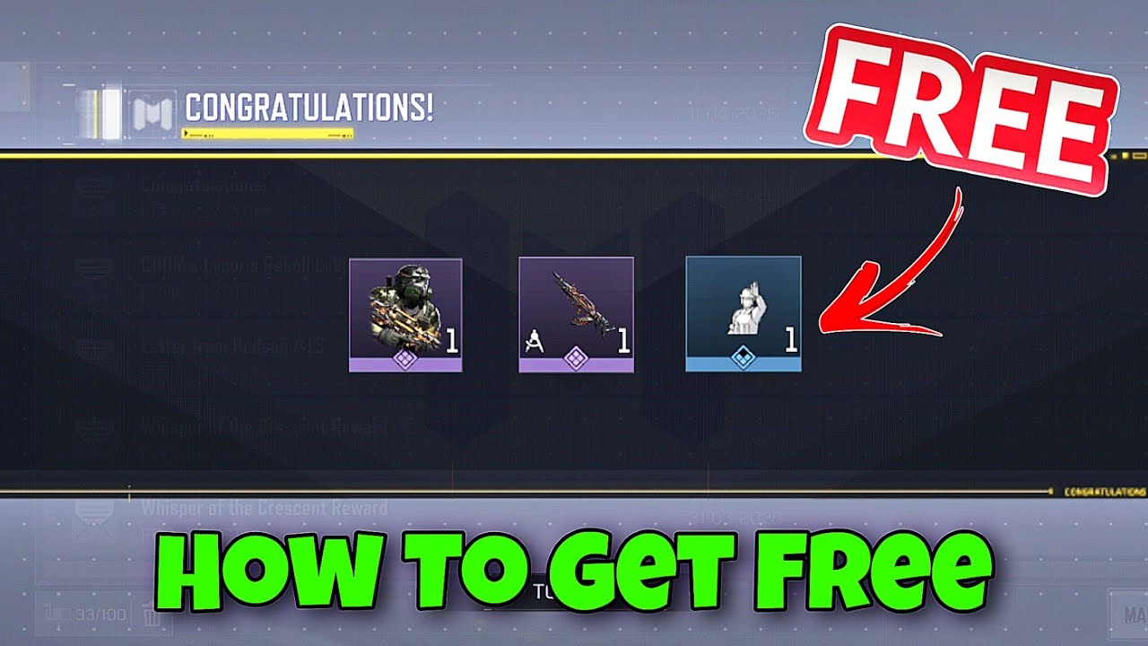 How to Get *FREE* emote in codm 2025 | codm redeem code 2025 | get free character skin's in codm S4
