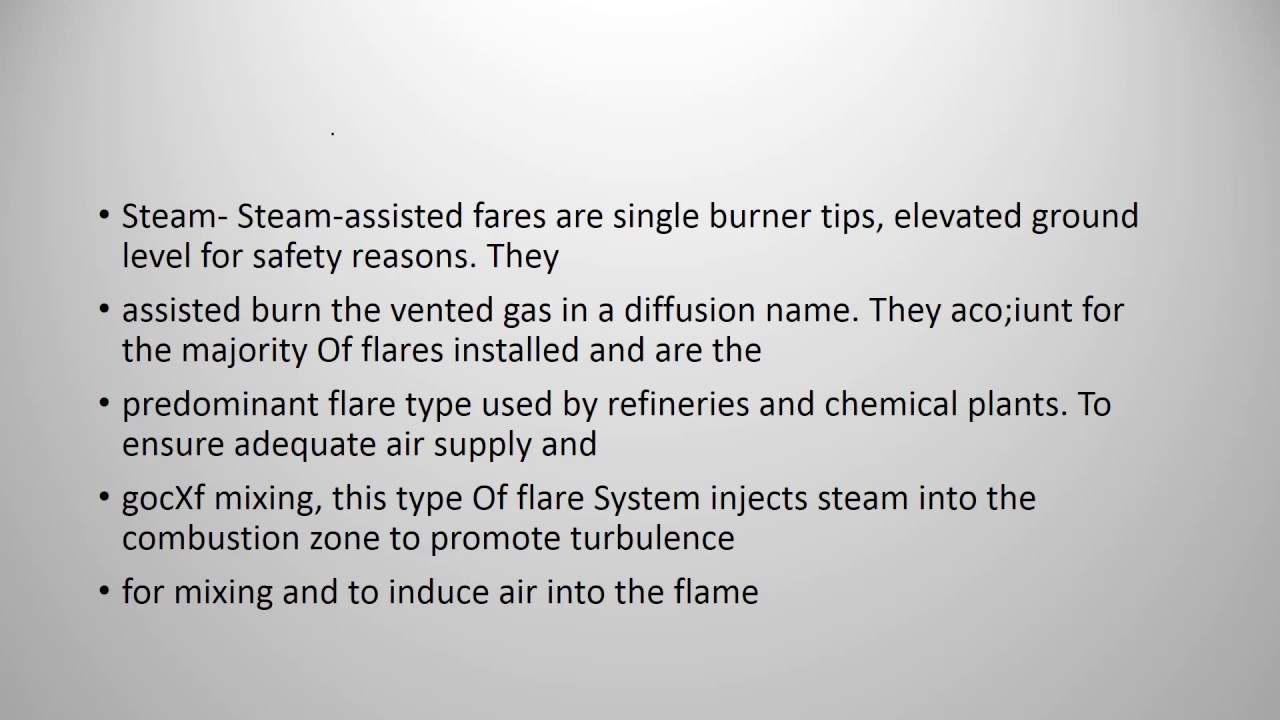 What is FLARING? - How we select the type of flare? - How can we minimize the flaring?