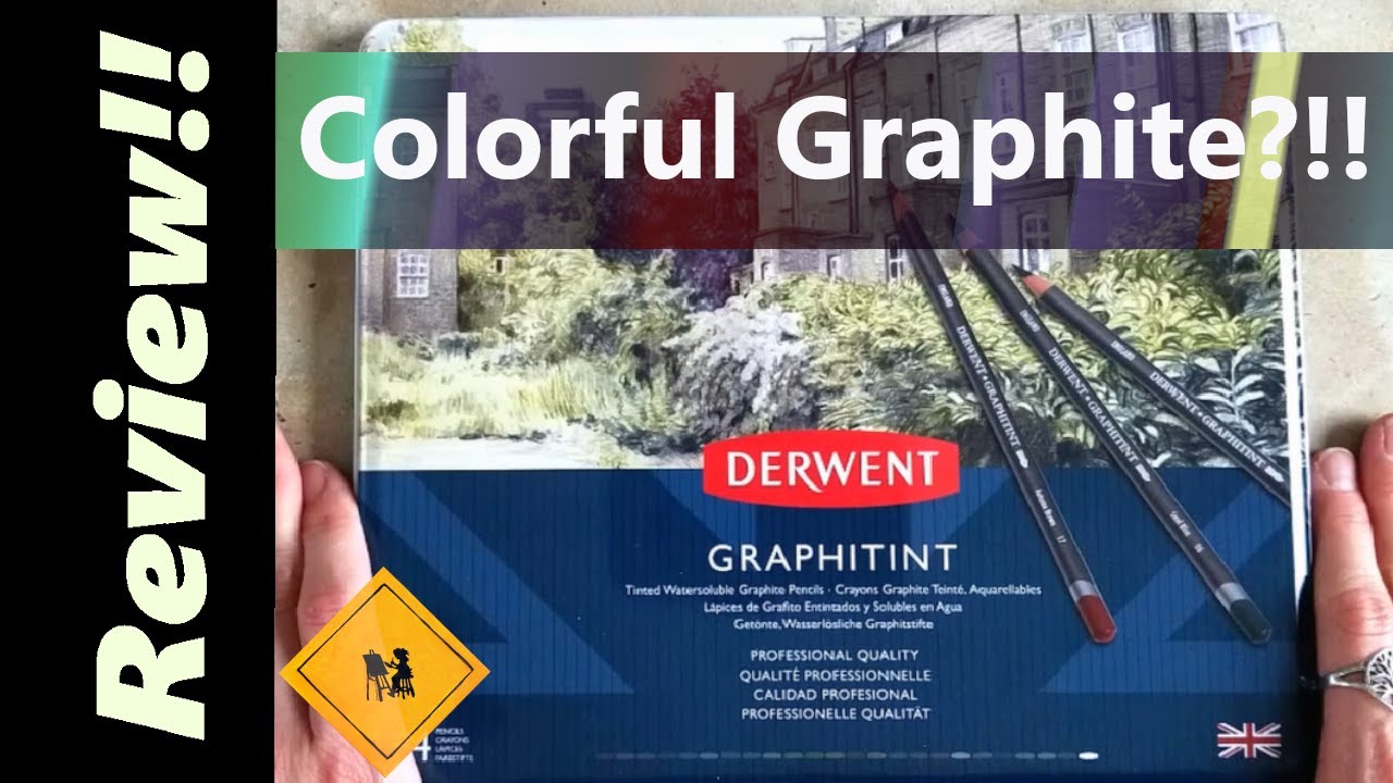 I FINALLY tried Derwent Graphitint Pencils. ✍ 🖌