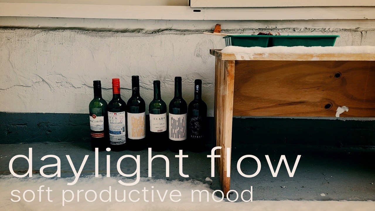 Daylight Flow | 8min Productive Mood | bout3 studio | For deep focus ✨