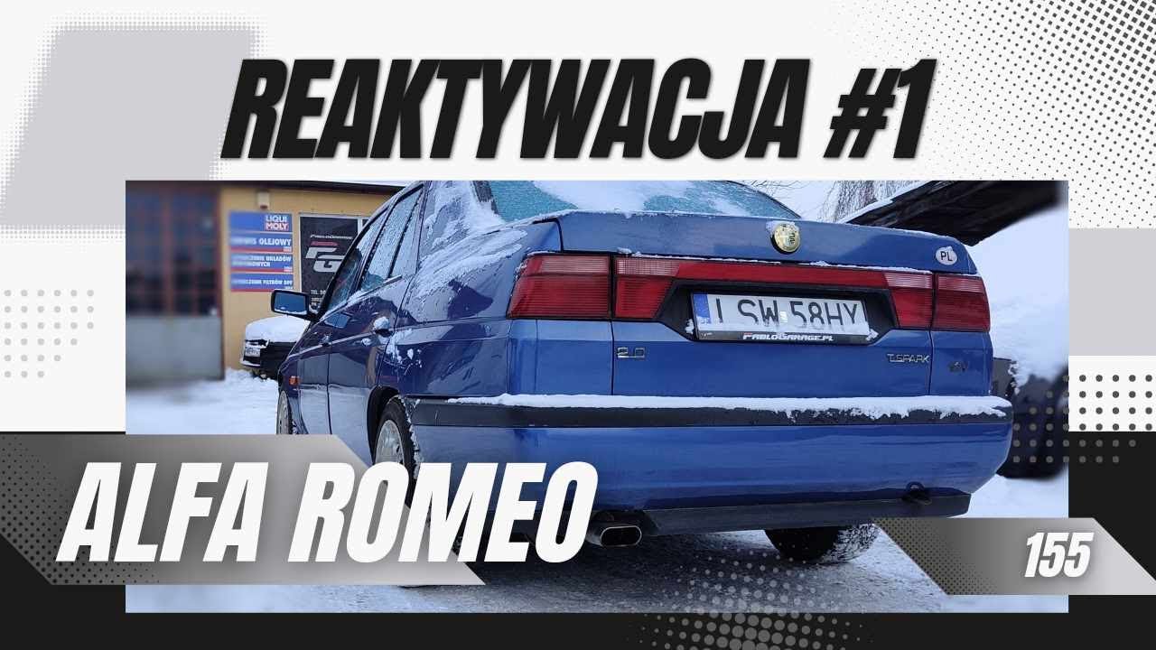 Alfa Romeo 155 REAKTYWACJA - 2.5 V6, zaczynamy od naprawy nadwozia #alfaromeo #busso  #alfa155