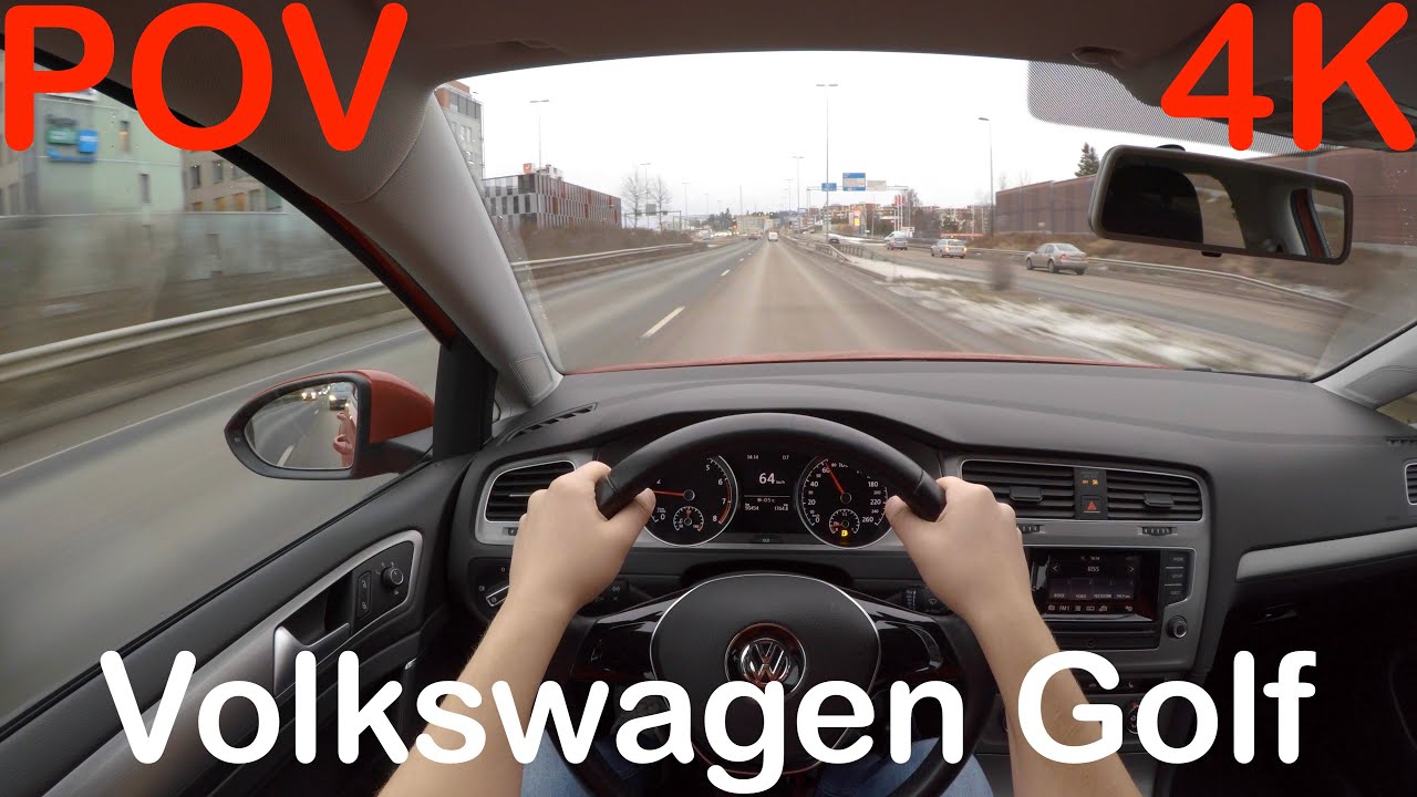 4K POV Volkswagen Golf Variant Drive + Quick Review - PointOfViewCars