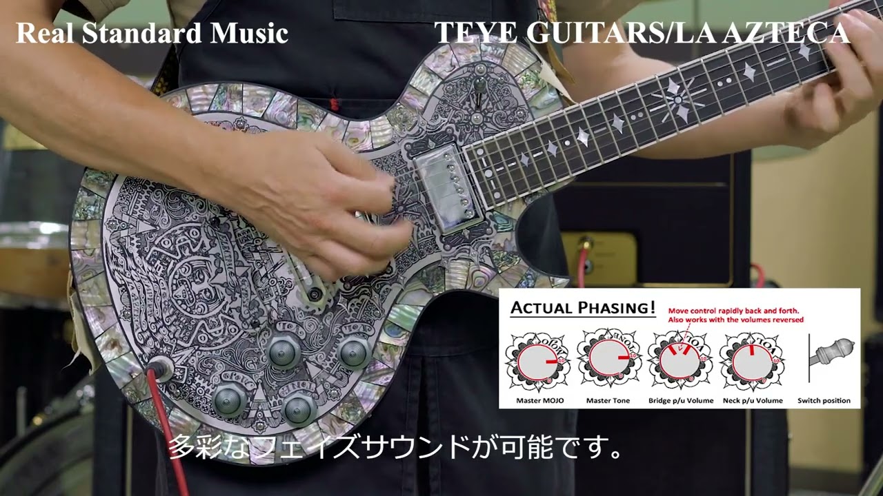 TEYE GUITARS LA AZTECA ~ How to make Teye Guitars Sound~