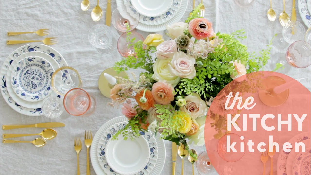 My Wedding Tablescape // Living Deliciously with Dishwish