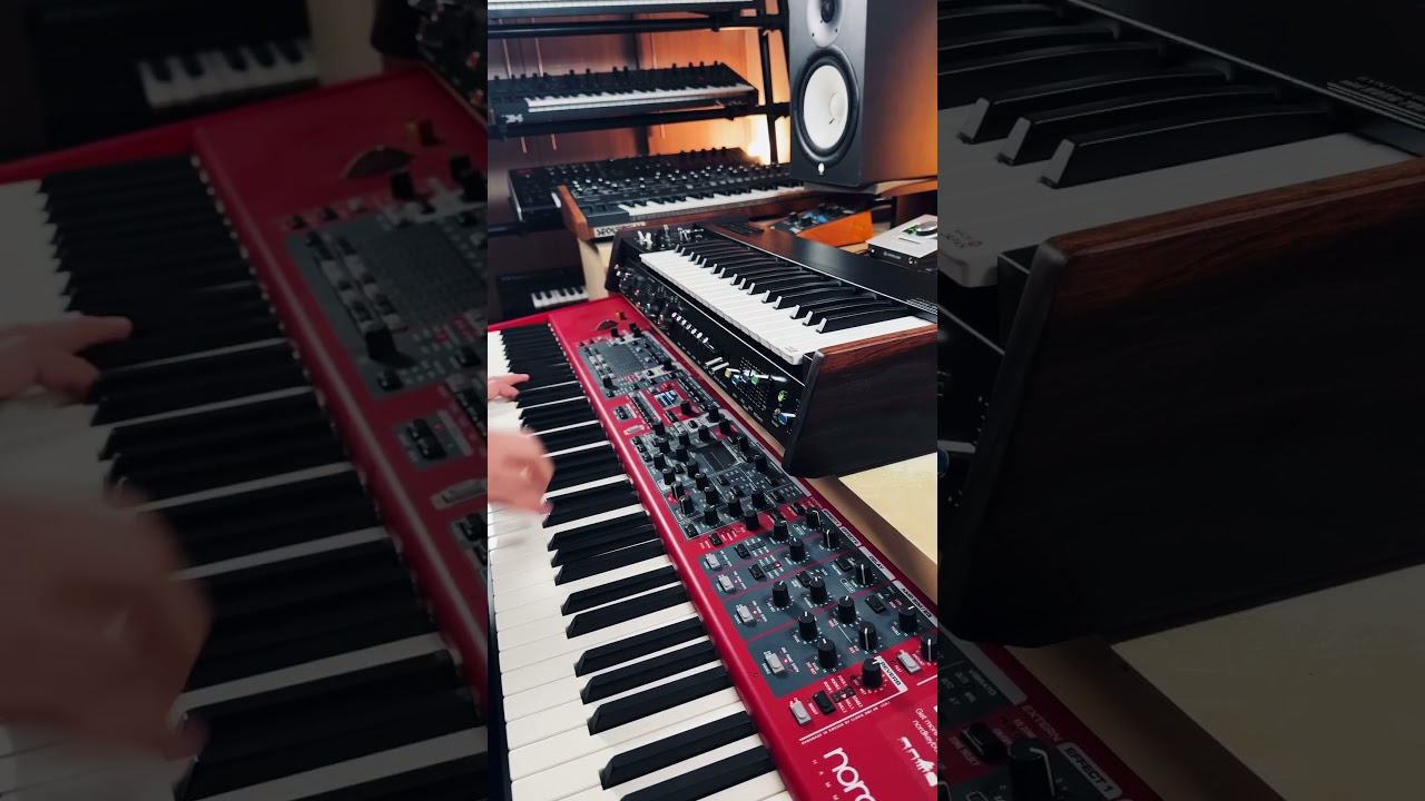 Vibing with the KORG miniKORG 700FS Synthesizer #korg #synth #shorts