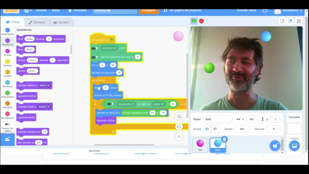 Juego de Realidad Aumentada con Scratch
